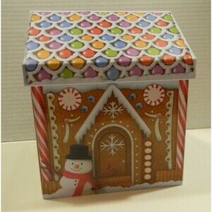 Eurographics Gingerbread House Jigsaw Christmas Puzzle Tin 550 Piece Gift NIP